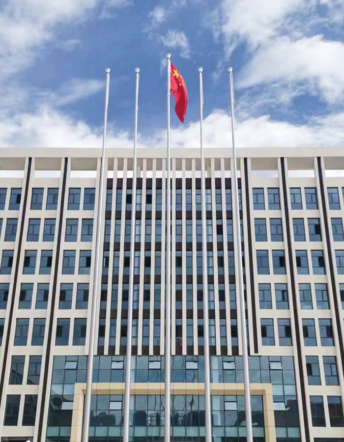 Tiang bendera penghargaan horizontal baja tahan karat Tiang bendera penghargaan horizontal baja tahan karat