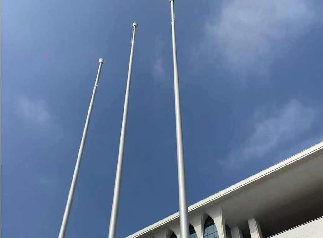 Tiang Bendera Paduan Aluminium Tiang Bendera Paduan Aluminium